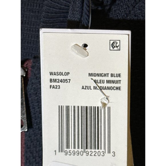 Buffalo David Bitton Men's Long-Sleeve Hoodie Sweater, Midnight Blue, XL, NWT - Picture 4 of 6